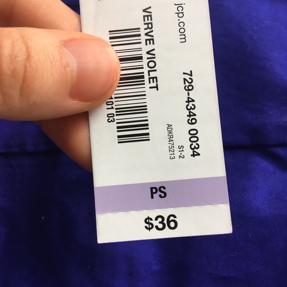 Blue Ruffle Blouse - Picture 4 of 4